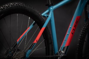 Велосипед cube aim ex 29 blue-red 2021