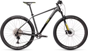 Велосипед cube reaction pro 29 grey-yellow 2021
